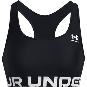 Under Armour - Sport Bh - Zwart - Polyester - Voor Gemiddelde Impact