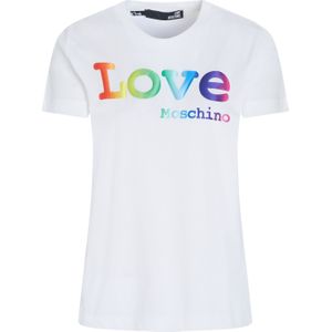 Love Moschino - T-shirt - Wit