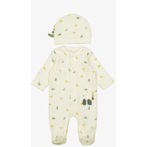 Mayoral Jongens set boxpakje muts natural ice