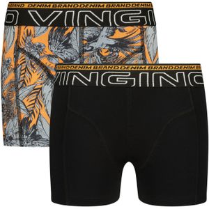 Vingino Jongens ondergoed 2-pack boxers leaf deep