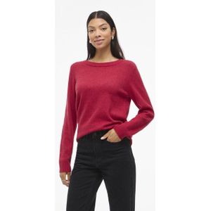 Vila - Ril - Gebreide Top - Ronde Hals - Lange Mouwen