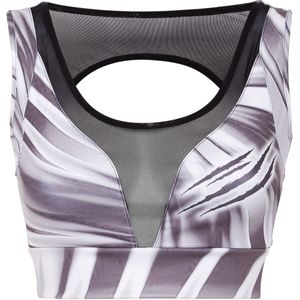 Plein Sport - Sport Top Scratch - Grijs - Dames - Mouwloos - Gevormd Silhouet