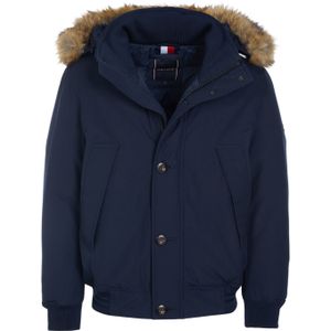Tommy Hilfiger - Heren Jas - Blauw - Hoogwaardig Materiaal