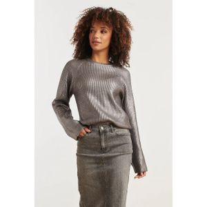 Smashed Lemon Gebreide gelakt damestop |