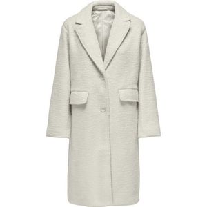 Only - ONLSANNE BOUCLE COAT - Lange Jas - Moonbeam