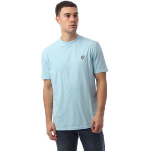 Lyle And Scott - Natural Dye Crewneck T-shirt - Blauw
