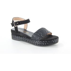 Unisa Gabir ks black dames sandalen gekleed