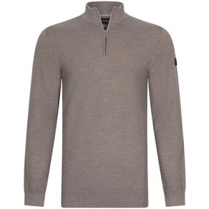 Cavallaro Merino half zip pullover truien 118245001