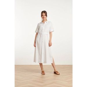 Smashed Lemon - Shirtjurk - Wit - 70% Rayon 30% Linnen