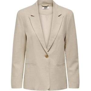 Jacqueline de Yong Maya l/s linen blazer