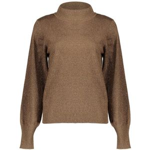 Geisha pullover basic turtle lurex 44567-14 720 sand lurex