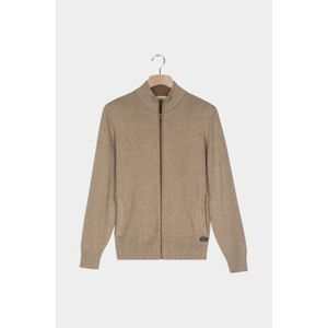 Baileys Vest cardigan zip all-over 2-tone 522009/855