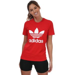 adidas Originals - Adicolor Classics Trefoil T-shirt - Rood