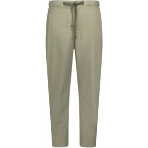 No Excess Broek garment dyed stretch light weight smoke