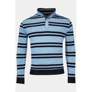 Baileys - Pique Dou - Sweatshirt - Blauw - 1/2 Zip