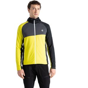 Dare2b - Touring Hooded Stretch Full Zip Jacket - Tussenjas - Zwart - Sneldrogend, Gerecycleerde Materialen