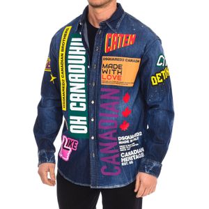 Dsquared 2 - Denim Overhemd - Multicolor - Katoen