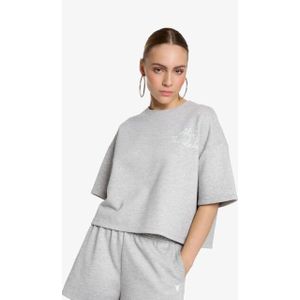 Alix the Label - Sweat T-Shirt - Grijs - Katoenmix