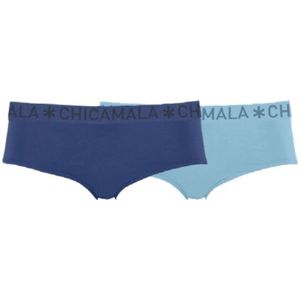 Muchachomalo Girls 2-pack hipster solid