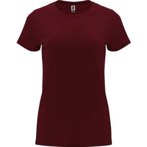 Roly - Dames Capri T-Shirt - Korte Mouwen - Zwart - 100% Katoen