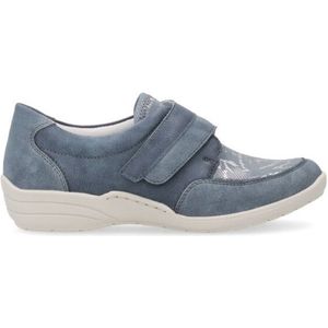 Remonte - R7600 - Instapper - Lichtblauw - Leer/Rubber - Uitneembaar Voetbed