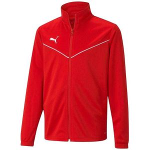 Puma - Teamrise - Polyester Trainingsjas - Voor Kinderen - Lange Mouwen - DryCELL
