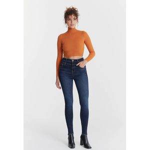 Cup of Joe Lisa dames skinny jeans deep blue