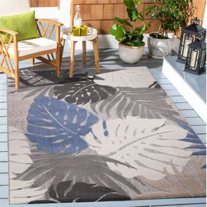 Muratap Binnen en buiten vloerkleed floral outdoor laagpolig tapijt 120x170 cm