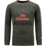 Local Fanatic Sweater met print conor notorious