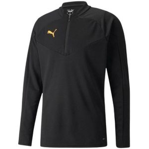 Puma - Heren Sweatshirt - Effen - Kwart Rits - 100% Polyester - Ademend