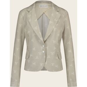 Jane Lushka Ujl1222790n blazer atina technical jersey sand