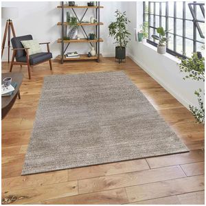 Muratap Loft modern effen vloerkleed laagpolig- 80x150 cm