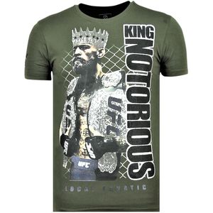 Local Fanatic King notorious zomer t-shirt