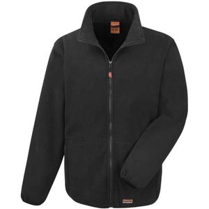 Result Heren microfleece jas voor zwaar gebruik