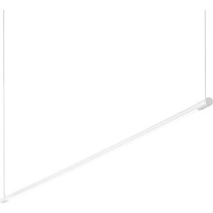 Ideal Lux Moderne aluminium yoko led hanglamp wit