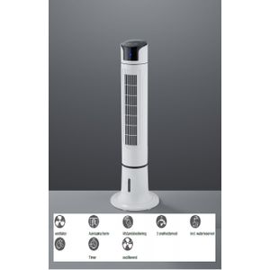 Reality Light vloer ventilator staand inclusief afstandsbediening én touchscreen vloerventilator torenventilator -