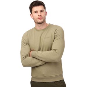 Berghaus - Logo Crew Sweat - Groen - Katoen/Polyester - Regular Fit