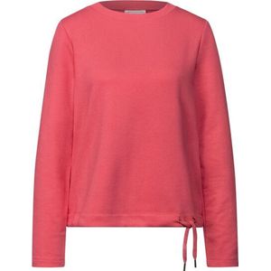 STREET ONE - Sweatshirt - Almond Coral - Lange Mouwen - Regular Fit