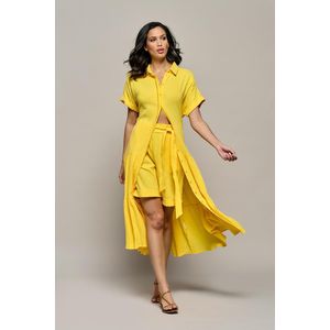 Mart Visser - Angela - A-lijn Jurk - Geel