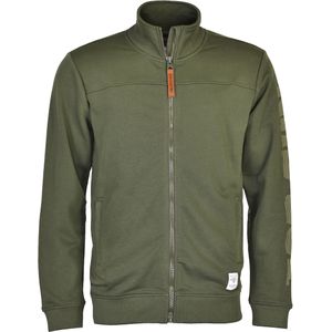 TOP GUN - Sweatvest - Olijfgroen - Normale Pasvorm - Lange Mouw