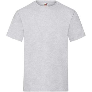 Fruit of the Loom - Zwaar Katoenen T-shirt - Unisex - Eenvoudig - Crew Neck