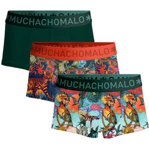 Muchachomalo Heren 3-pack trunks birdcat