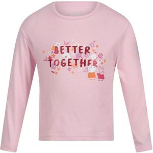 Regatta Kinderen/kinderen beter samen peppa pig t-shirt met lange mouwen