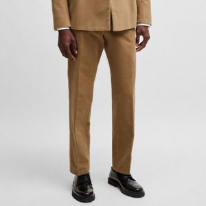 BOSS - C-Peter - Relaxed-Fit Broek - Beige