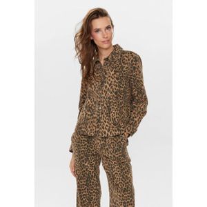 Nümph - Tiger's Eye - Jas - Bruin - Denim