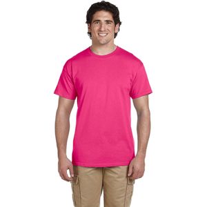 Fruit Of The Loom - Crew Neck - T-shirt - Roze - 5 Pack