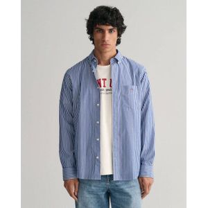 Gant - Overhemd lange mouw - Blauw - 3000130 POPLIN ST
