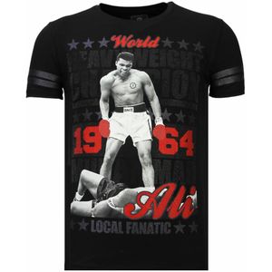 Local Fanatic Greatest of all time ali t-shirt