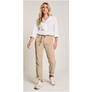 Para Mi Para-mi bobby cord pants -beige marple