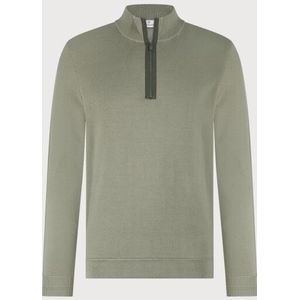 Blue Industry De half-zip pullover met ribkraag |